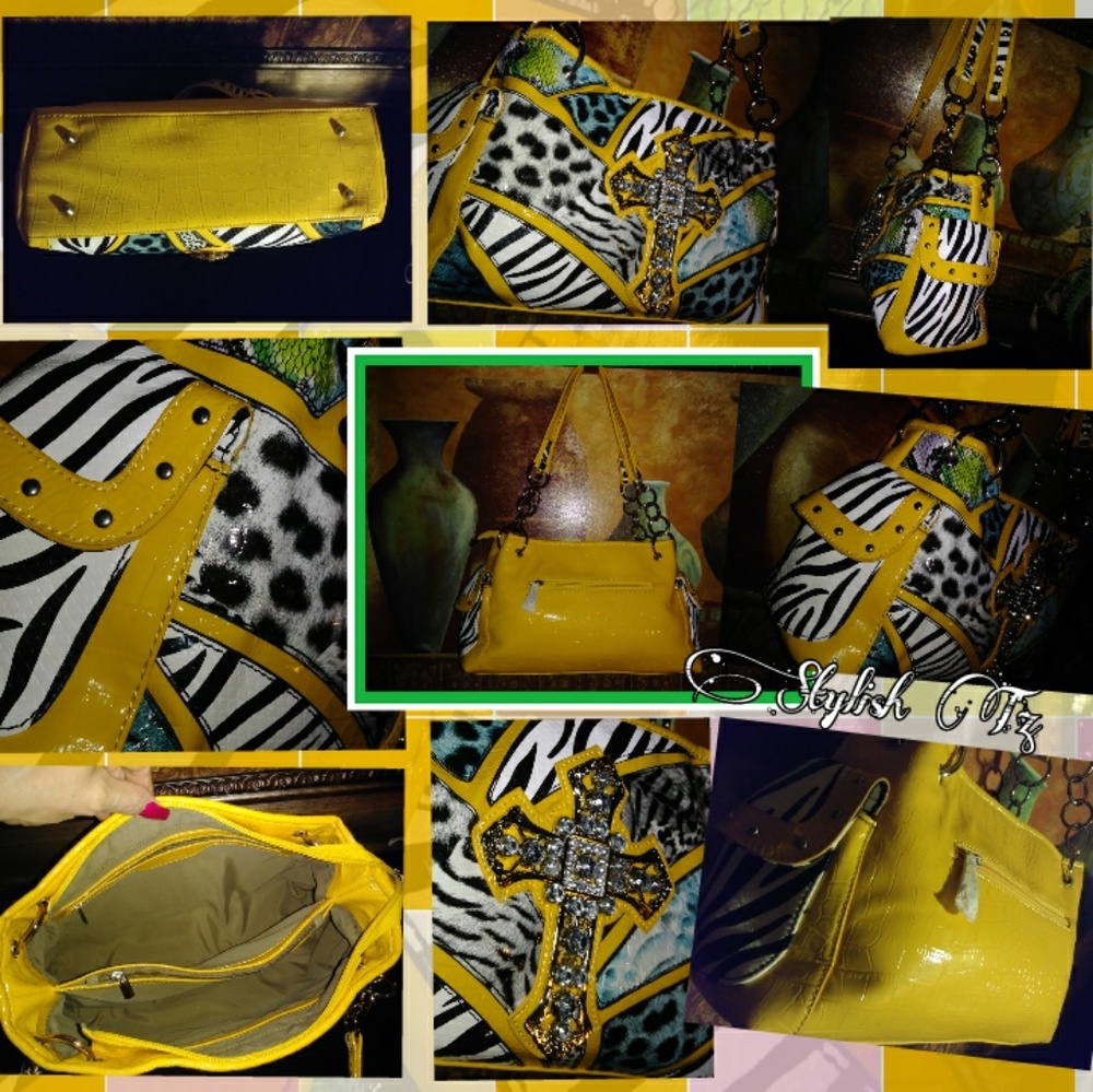 YELLOW 🆕SATCHEL✨🆒👀 - Picture 3 of 8
